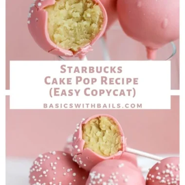 Starbucks cake pop, a colorful and delicious treat for any occasion