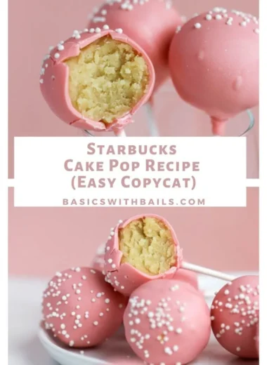 Starbucks cake pop, a colorful and delicious treat for any occasion