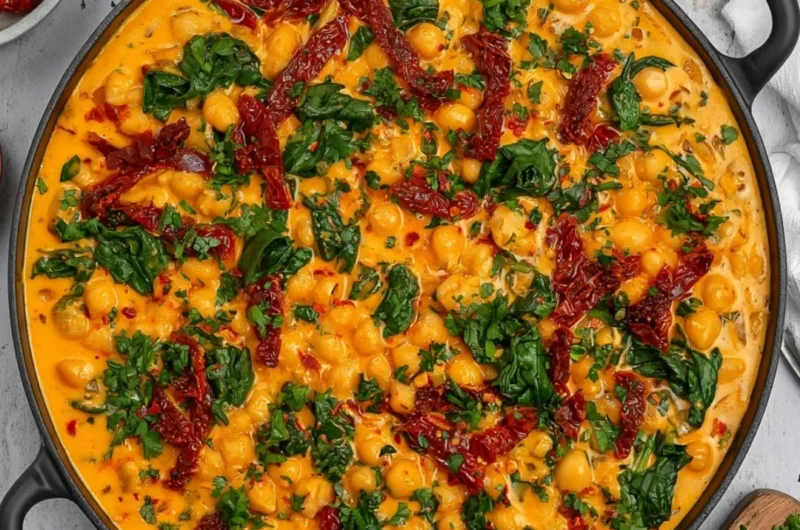 Delicious Marry Me Chickpeas recipe featuring chickpeas and spices
