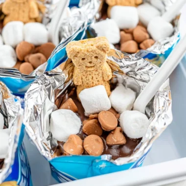 Delicious Portable S'mores ready to enjoy on the go