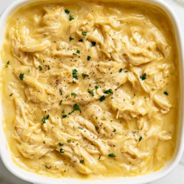 Savory chicken and gravy served with mashed potatoes