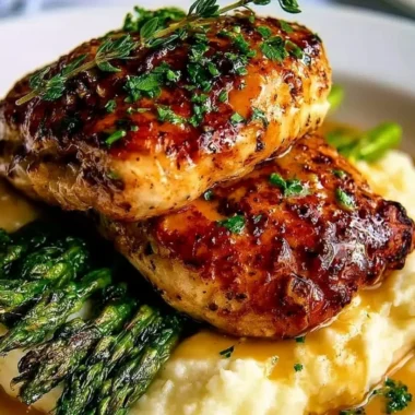 Festive Christmas chicken breast recipe inspired by Morton's
