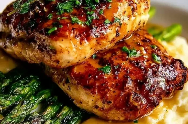 Festive Christmas chicken breast recipe inspired by Morton's