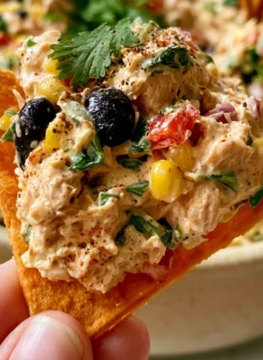 High-Protein Southwest Chicken Salad with fresh ingredients and vibrant colors