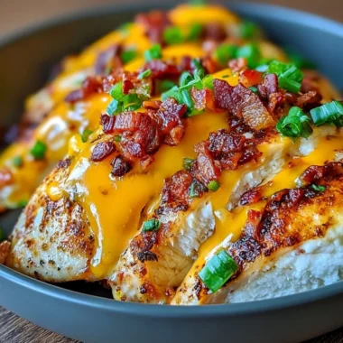 Delicious Keto Crack Chicken recipe served with creamy sauce and herbs.